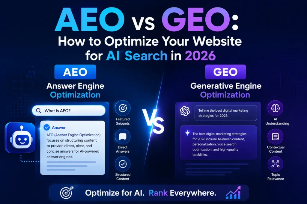 Answer Engine Optimization and Generative Engine Optimization for AI Search in 2026